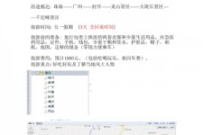 遂宁旅游计划(旅游计划英语)