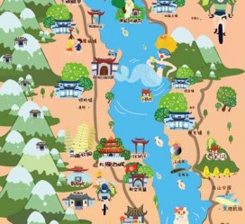 遂宁旅游地图(旅游地图app)
